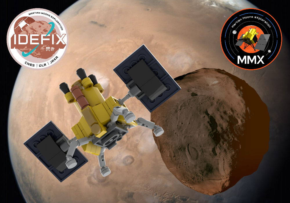 MMX Spacecraft and IDÉFIX rover