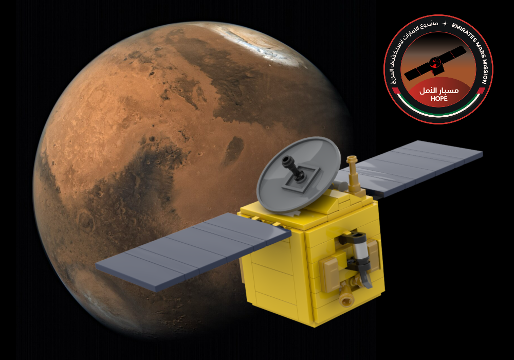 Hope (مسبار الأمل‎, Misbar Al-Amal) Spacecraft