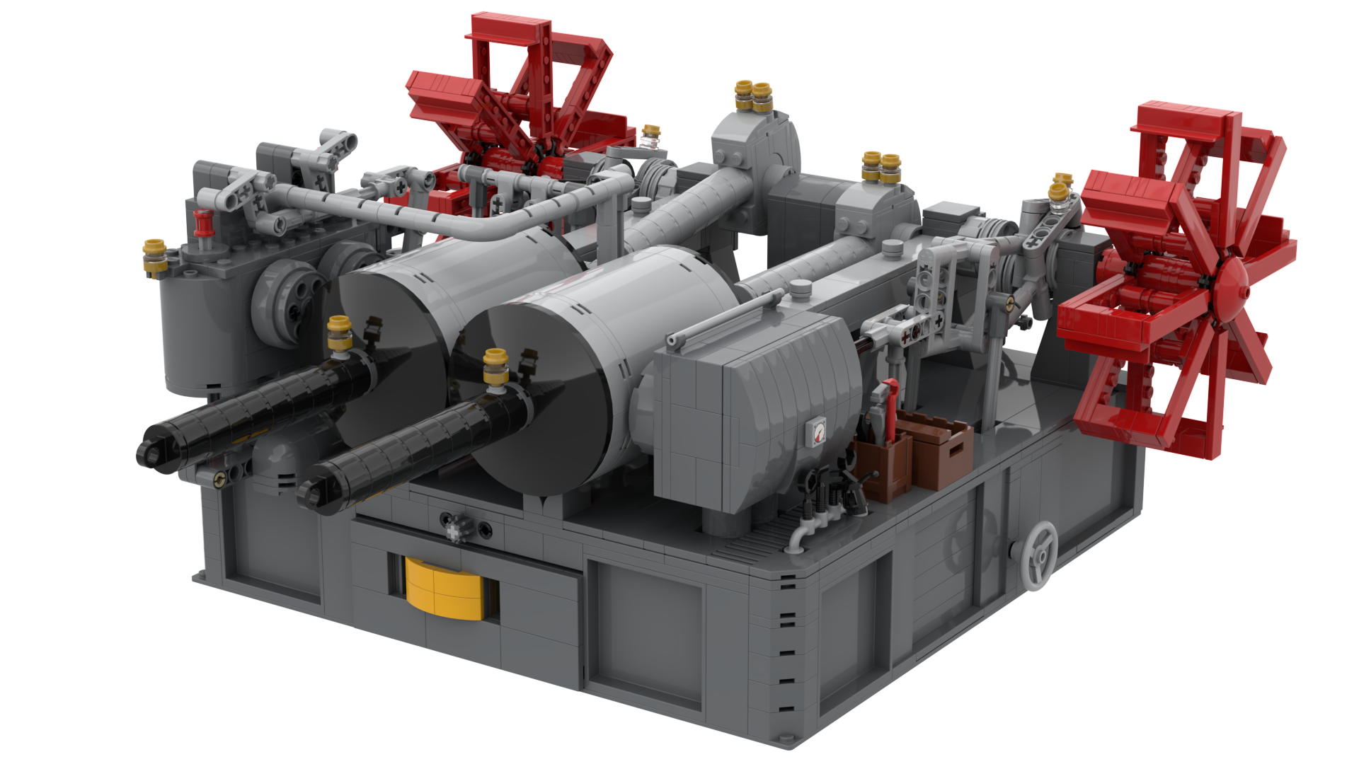 Steam engine "Sulzer Frères"