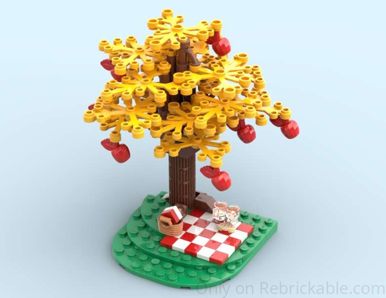 Fall Apple Tree