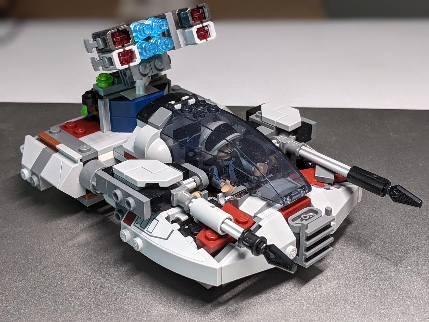 40755 Rebel Combat Speeder alternate build