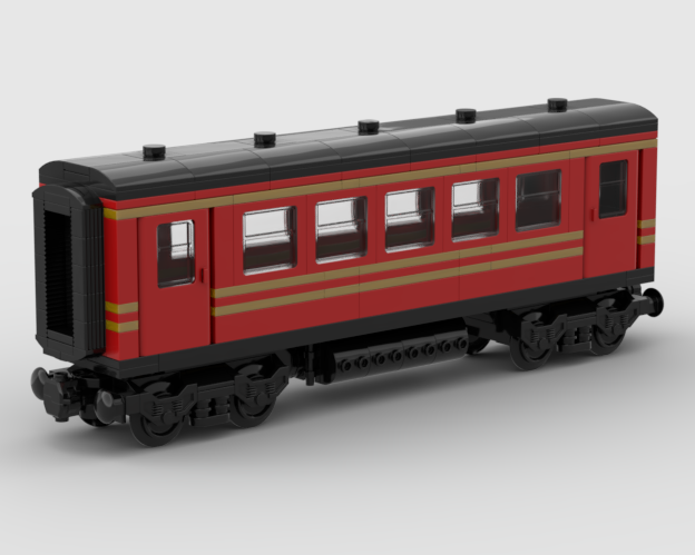 HP Hog Express Coach - City scale with classic windows &amp; doors