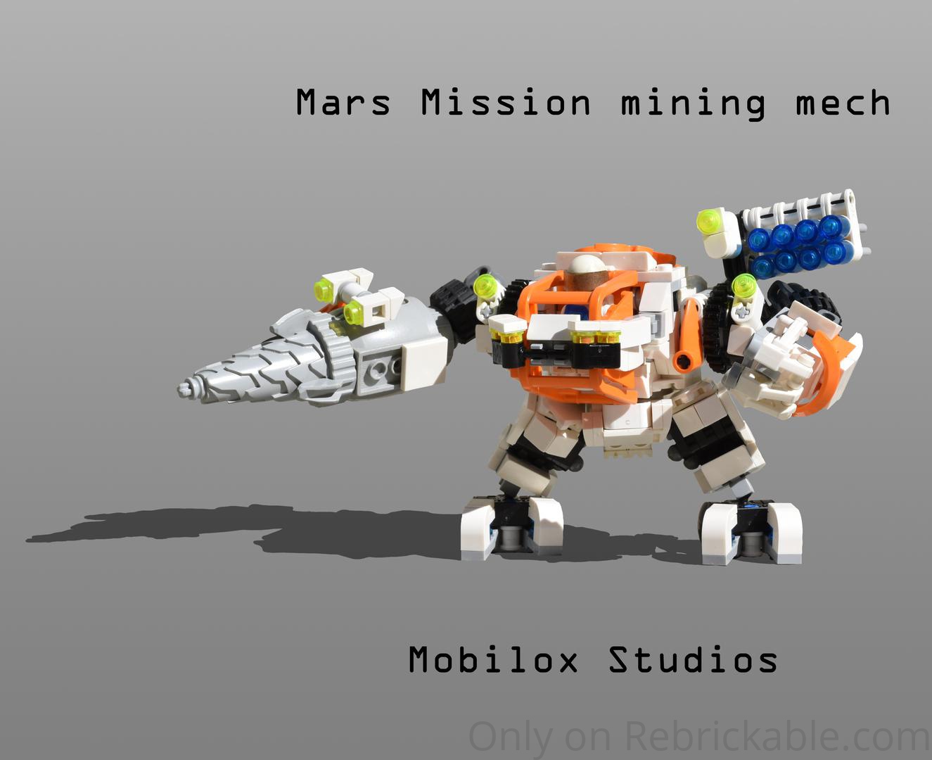 Mars Mission mining mech