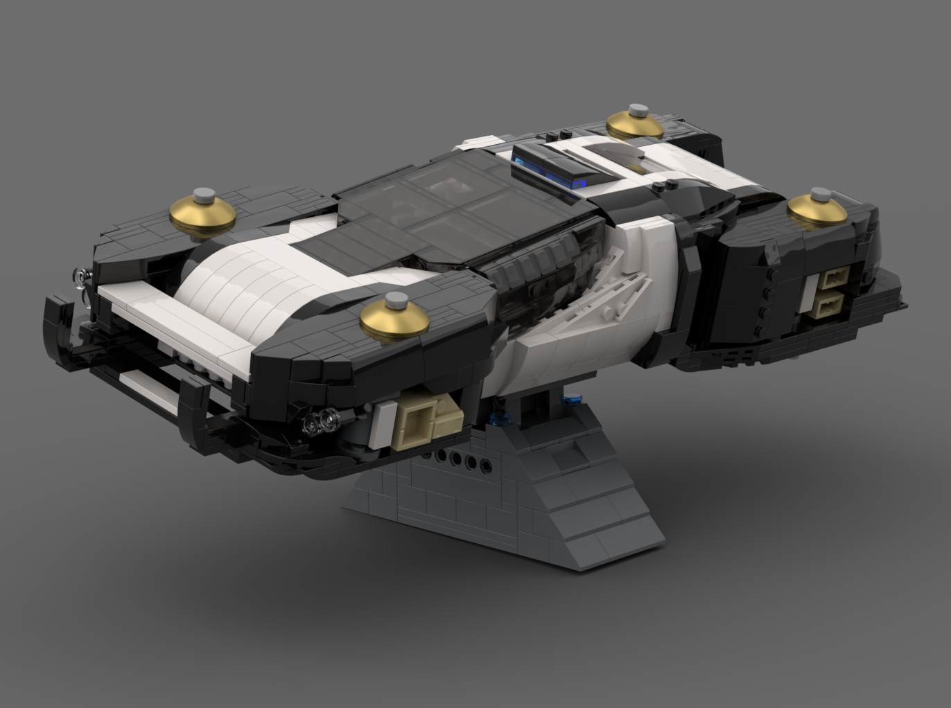 Total Recall Police Hover Car