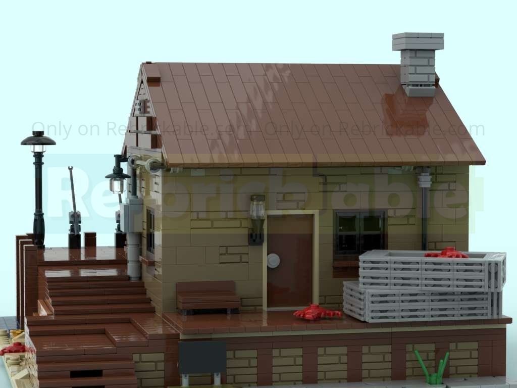 Bro Thor's House with fishing pier (New Asgard)