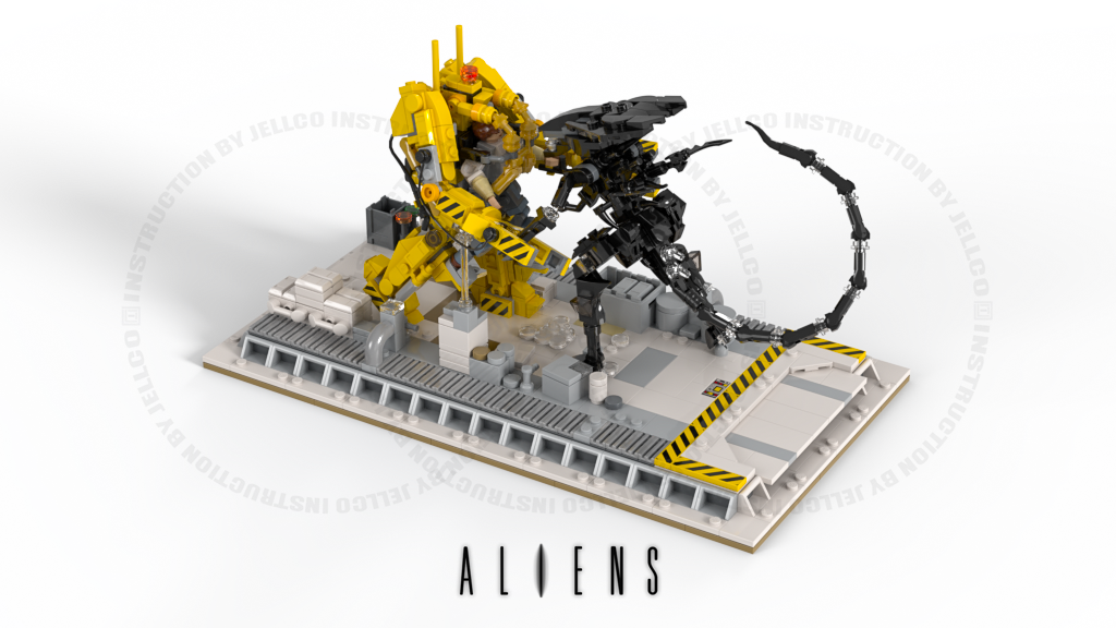 Aliens Micro Diorama Series: Ripley vs Alien Queen