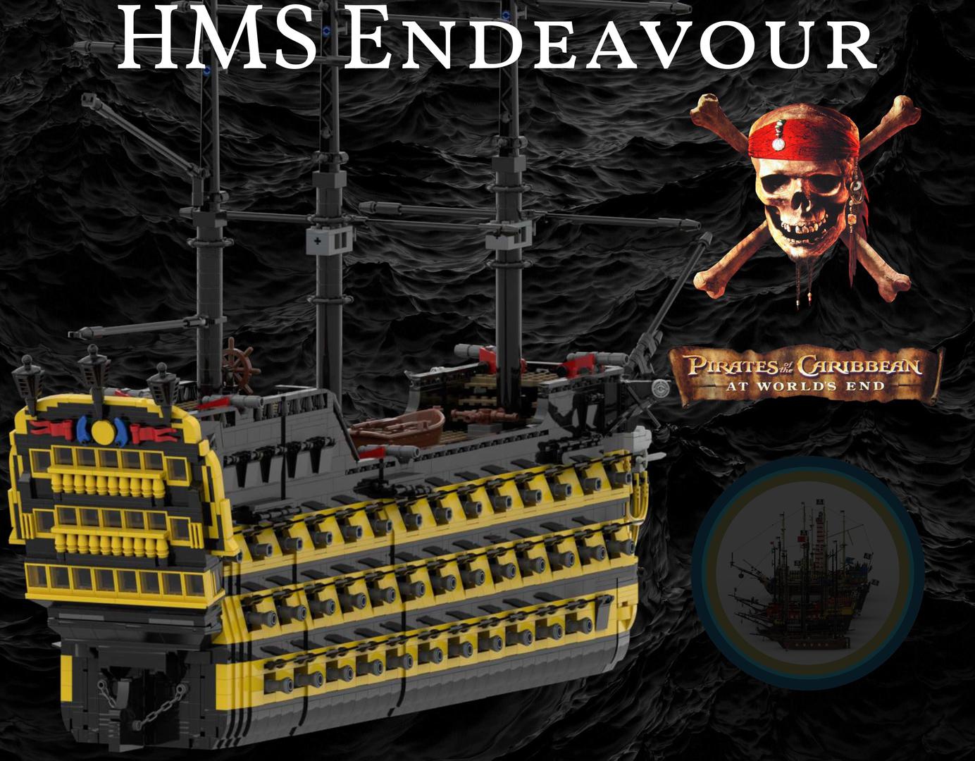 TPS HMS Endeavour | Pirates of the Caribbean