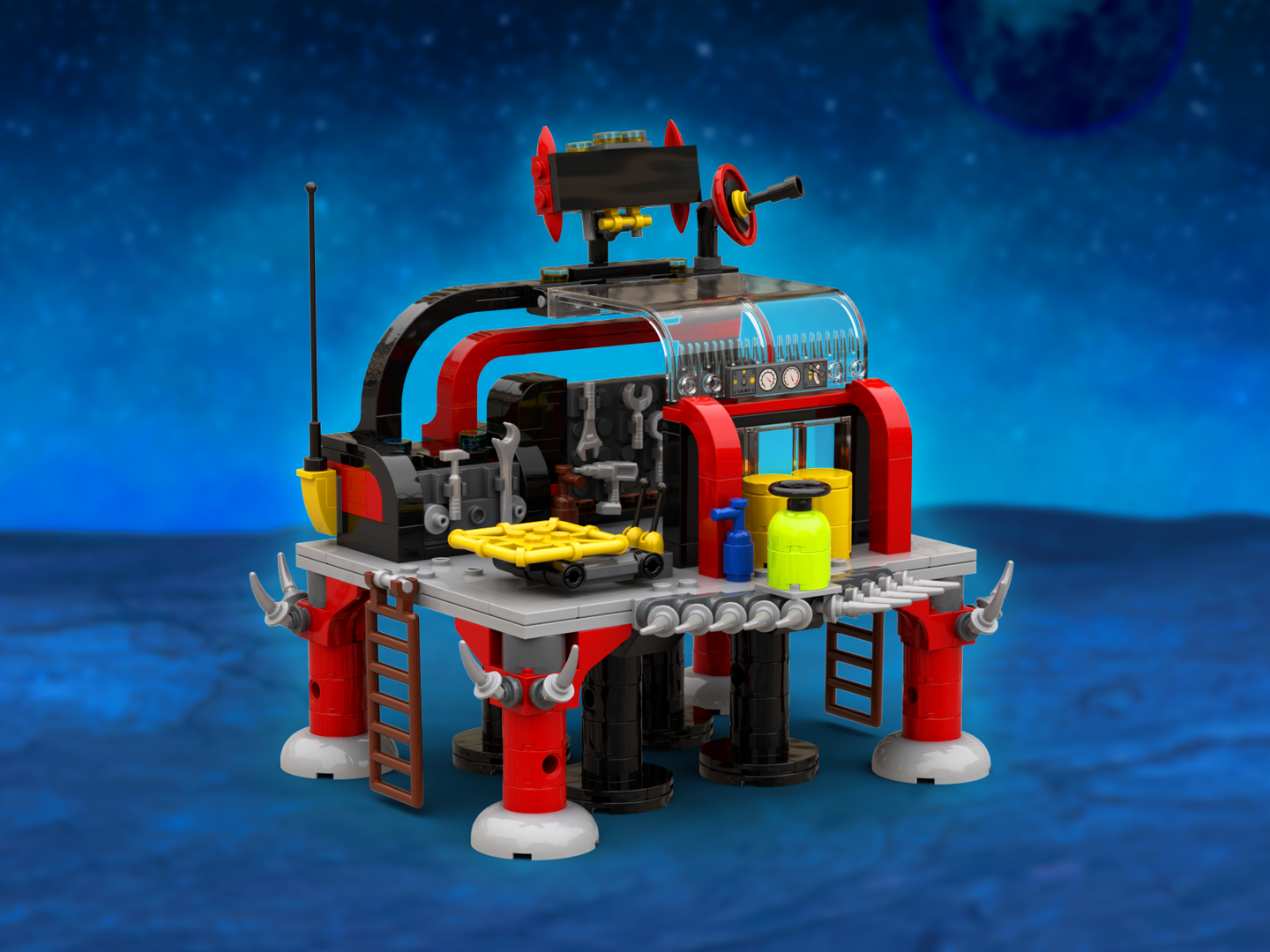 Squidman's Pitstop Reimagined