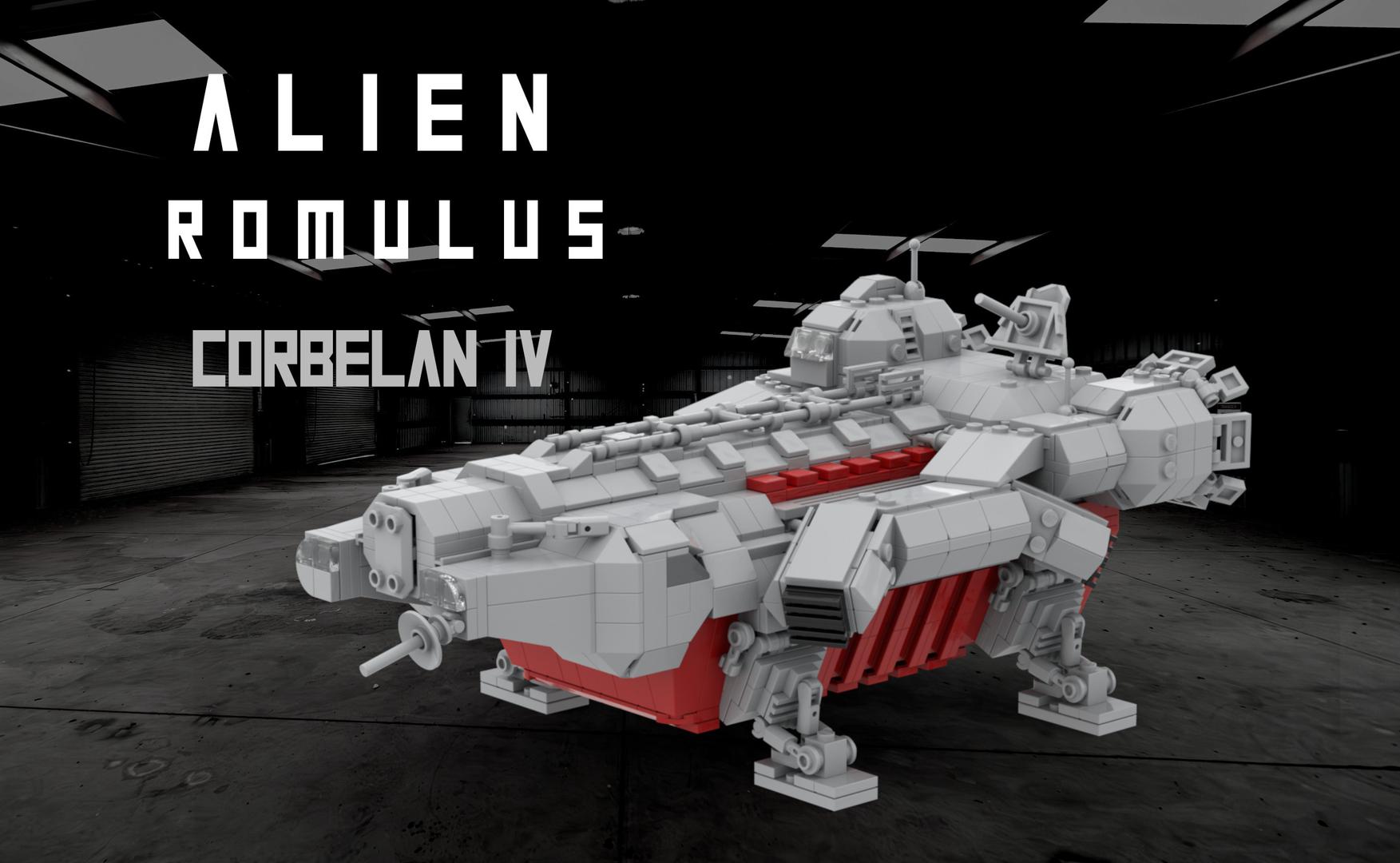 Alien Romulus Corbelan IV Midi-Scale