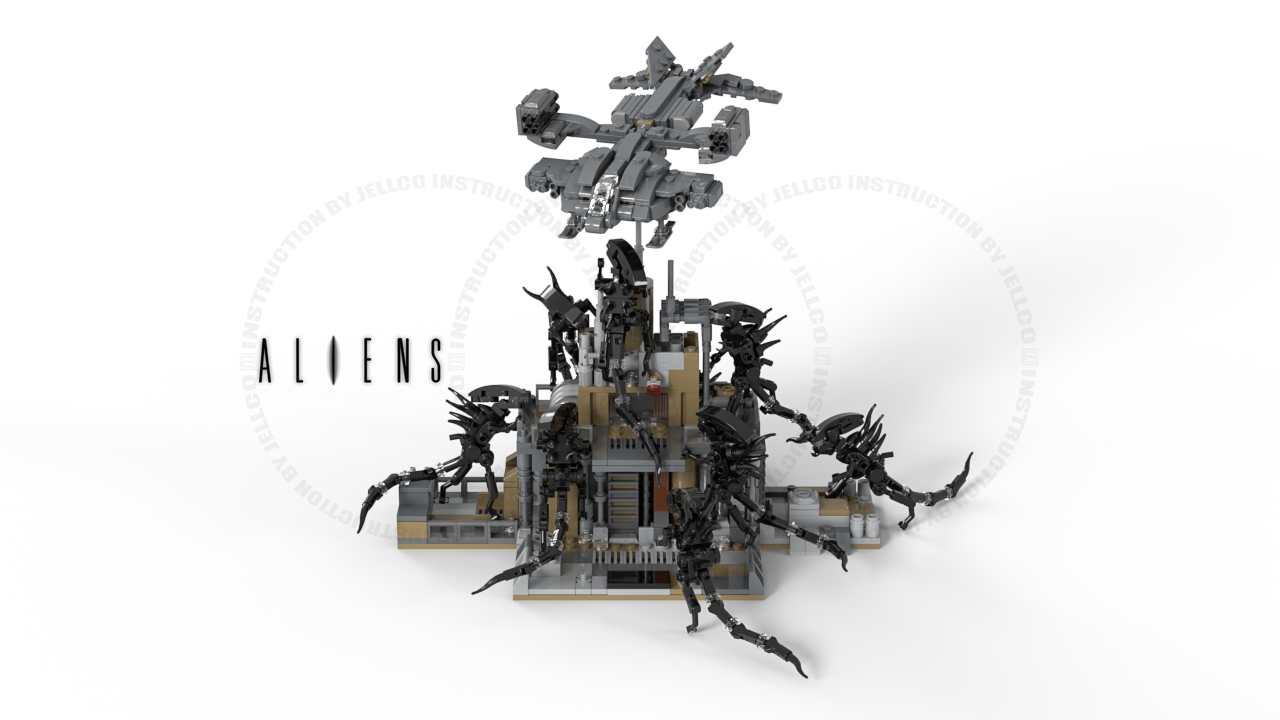 Aliens Micro Diorama Series: "FEAR"