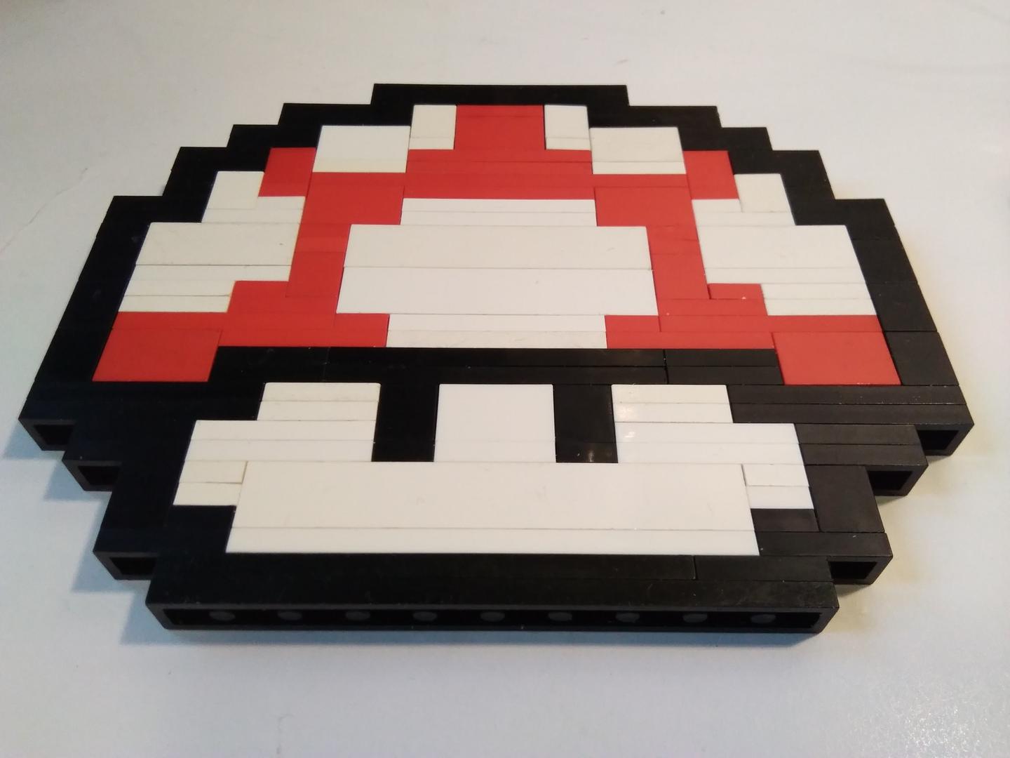 red Super Mario Mushroom