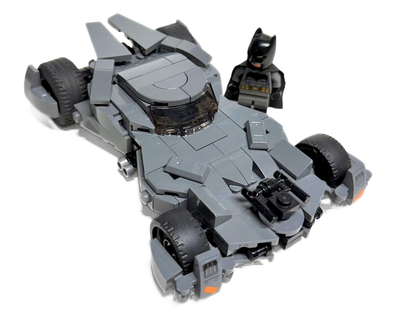 BvS Dawn of Justice (DCEU) Batmobile Minifig Scale