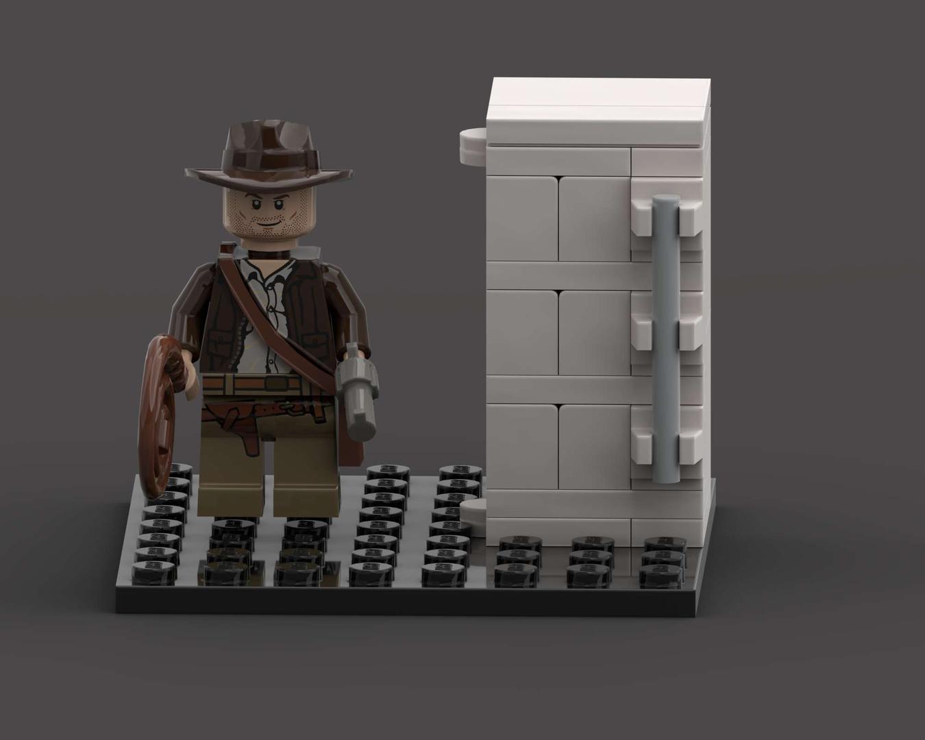 Indiana Jones Crystal Skull Fridge