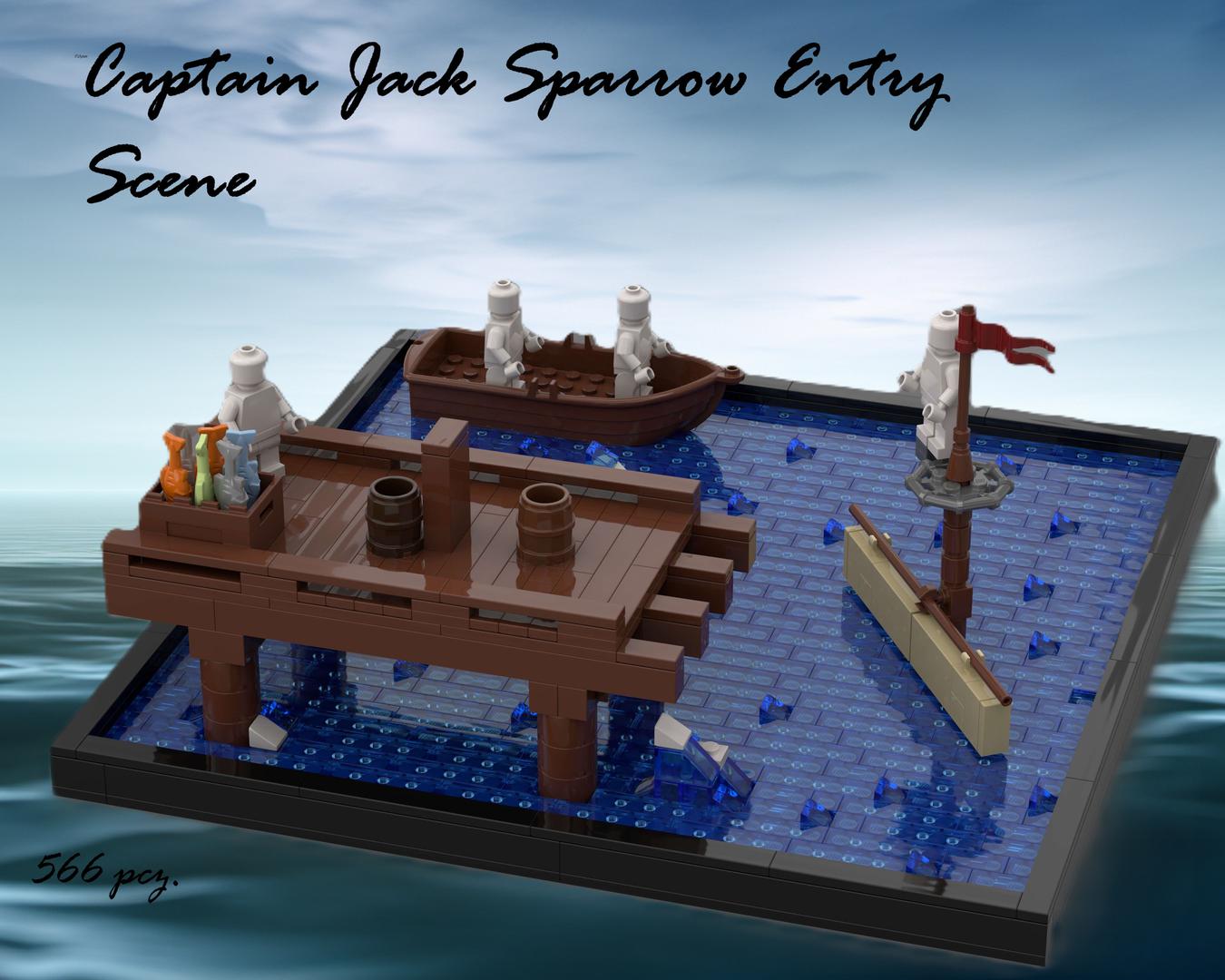 Captain Jack Sparrow Entrance Scene