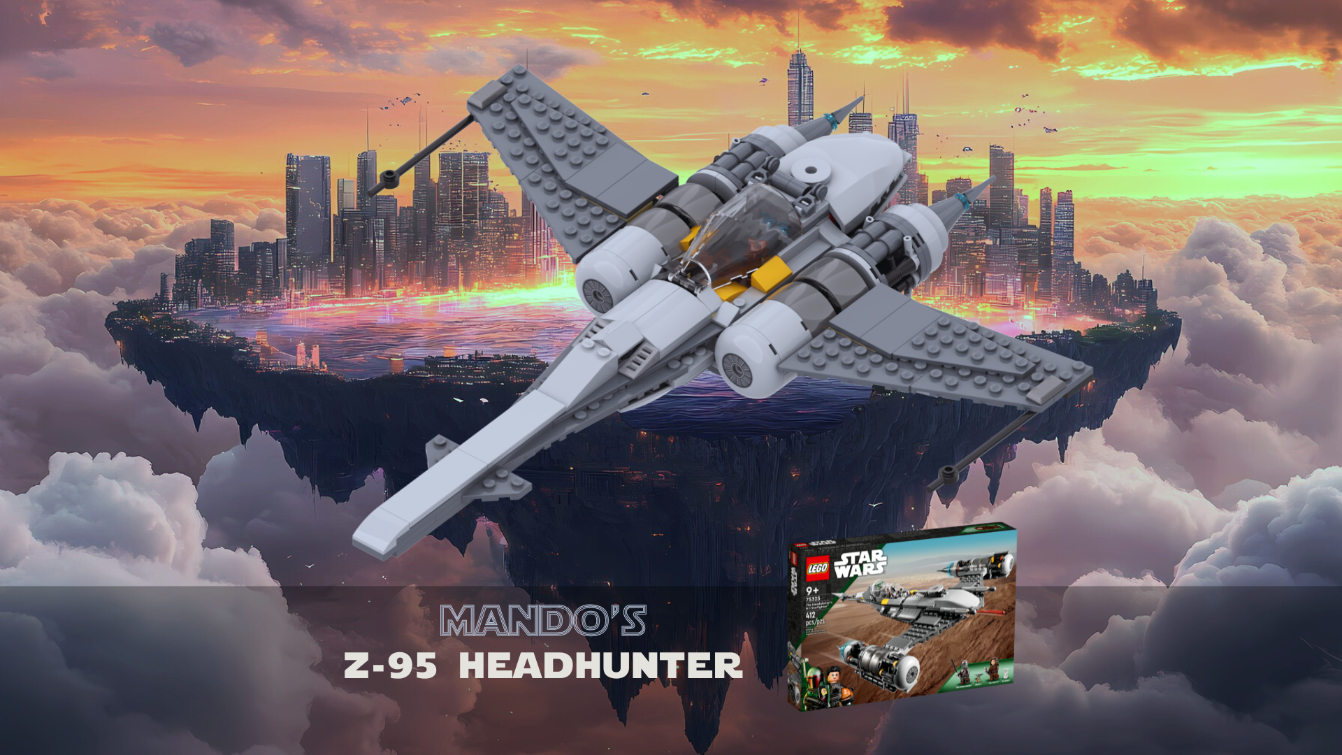 Mando's Z-95 Headhunter - 75325 alternative alternate build
