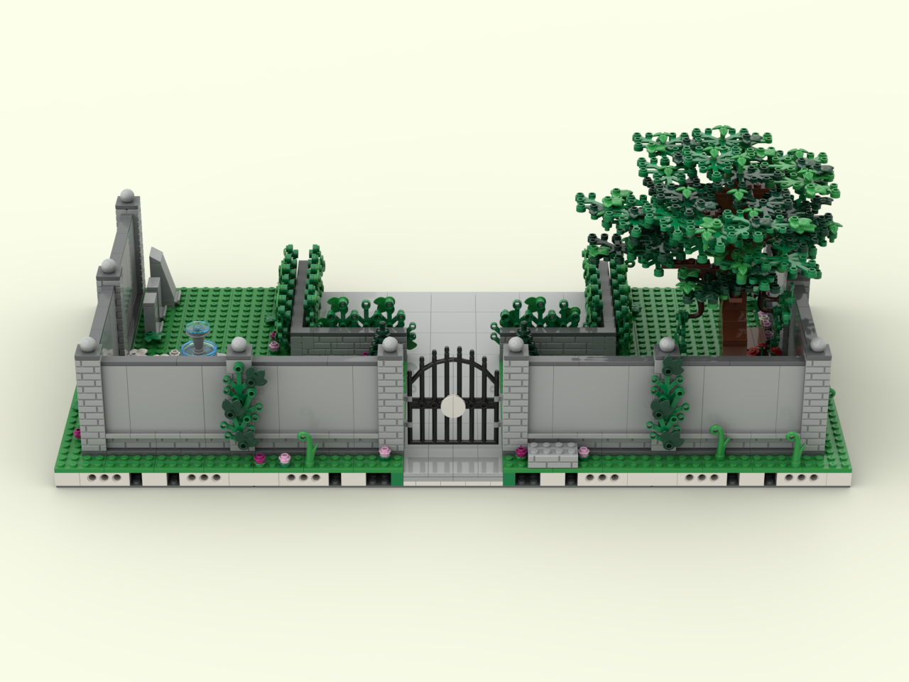 X-Mansion Courtyard Expansion Version 2