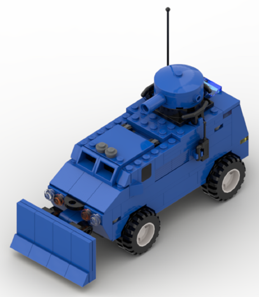 (x) - Véhicule blindé à roues de la Gendarmerie - Armored wheeled vehicle of the Gendarmerie