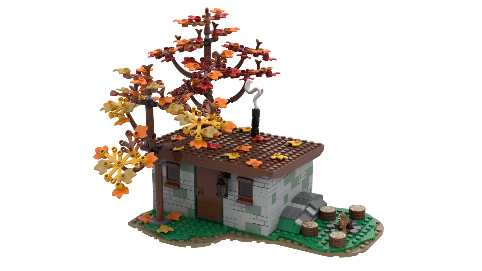 Garage / small house for A-frame cabin