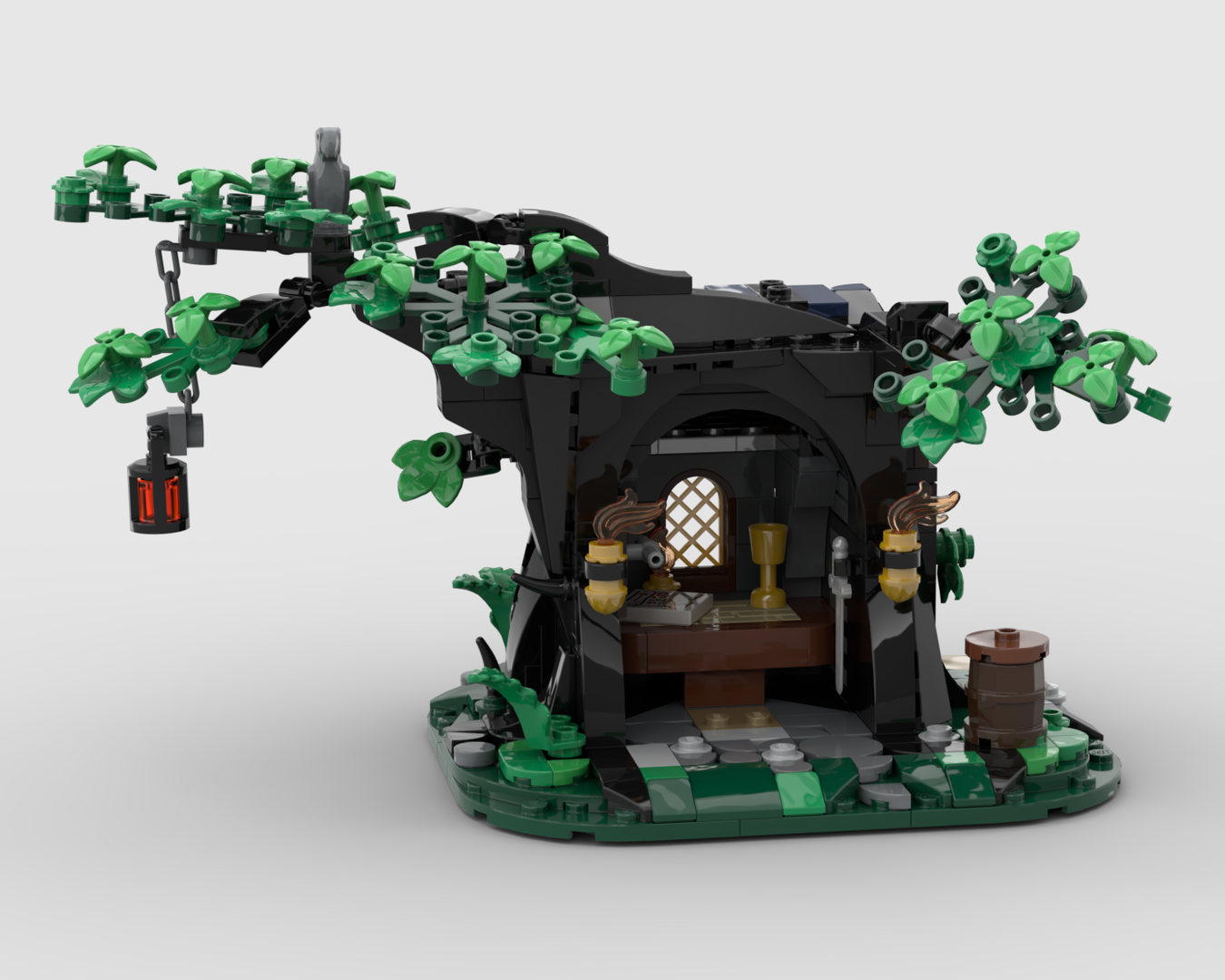 A wizards place of business