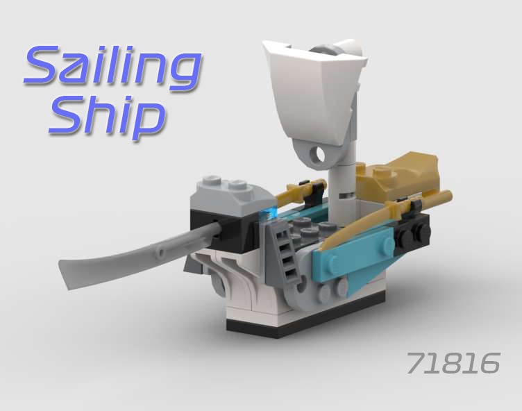 71816 sailing ship alternate build