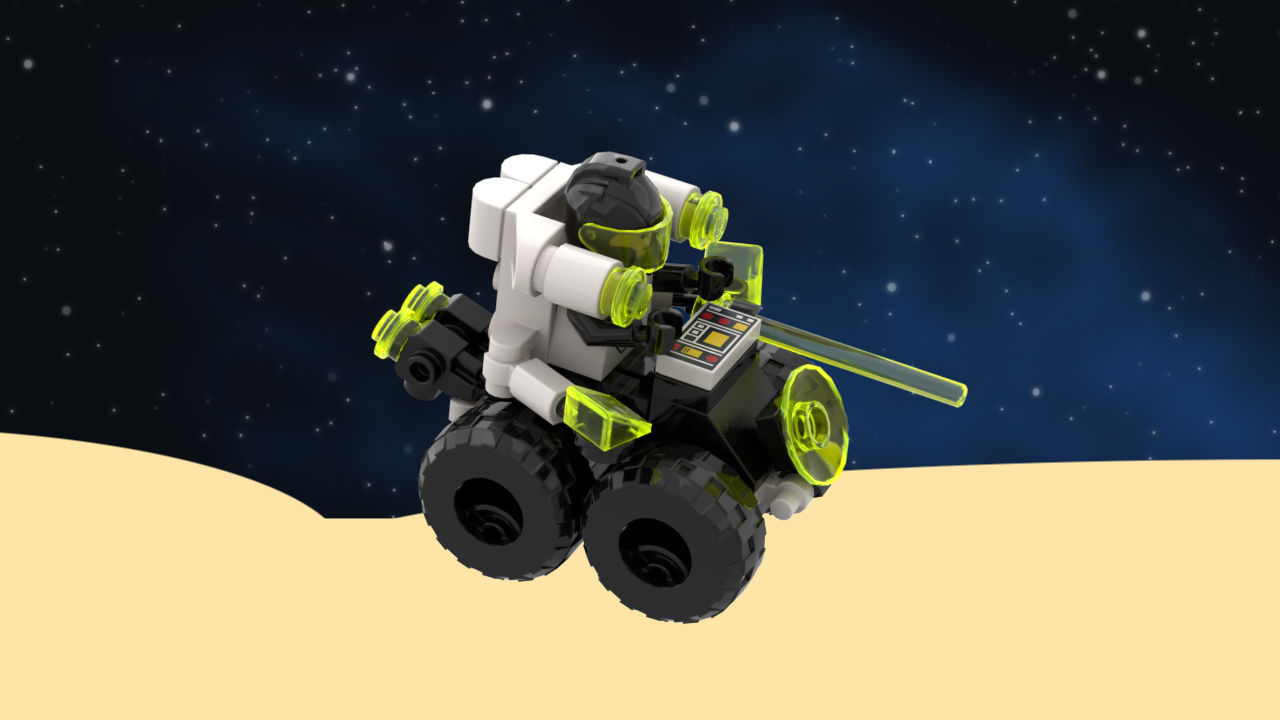 Grid Trekkor (Blacktron II) 6812 - Reimagined