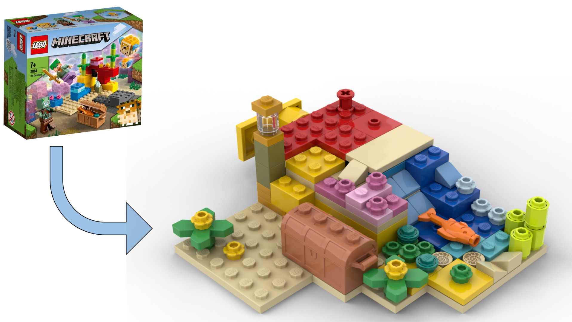 Lego 21164 Alternative "Treasures desert" alternate build