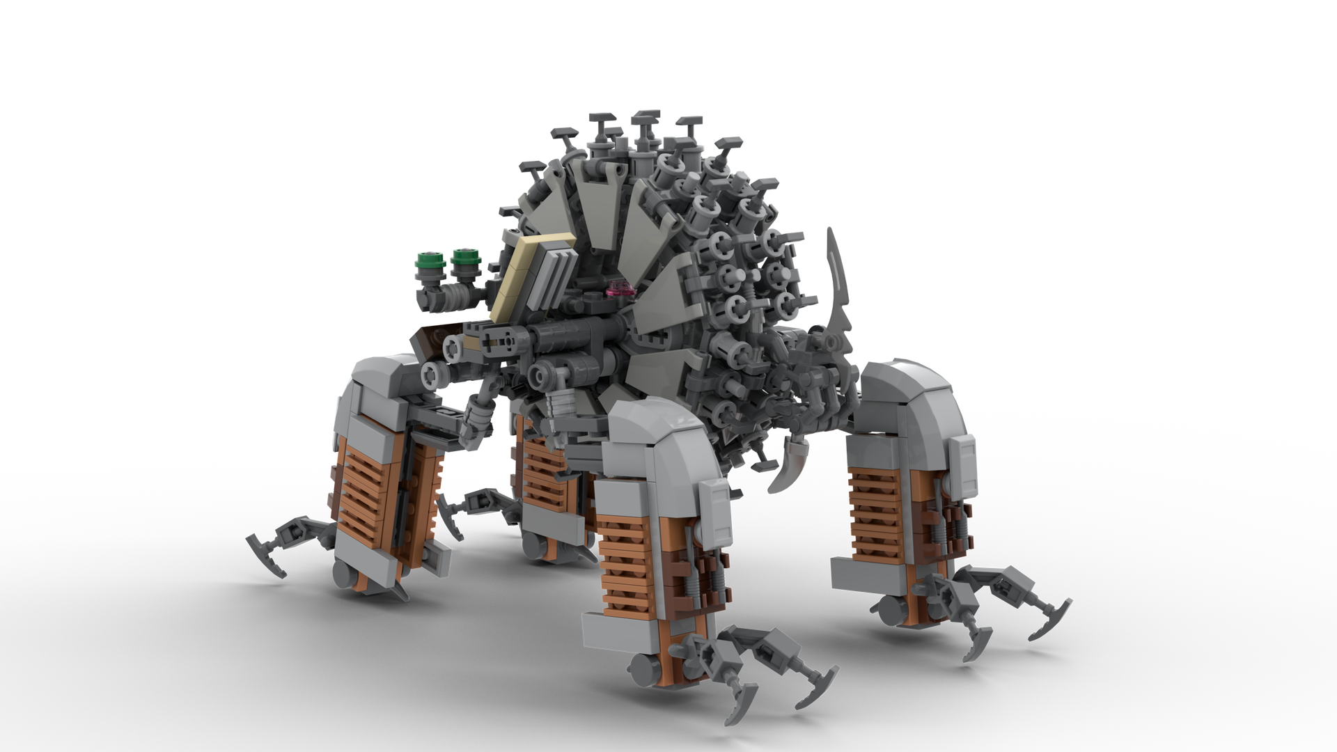 Grievous Wheel Bike - Functional - Fully Rotating Separated Dual Wheel - For Advanced Builders