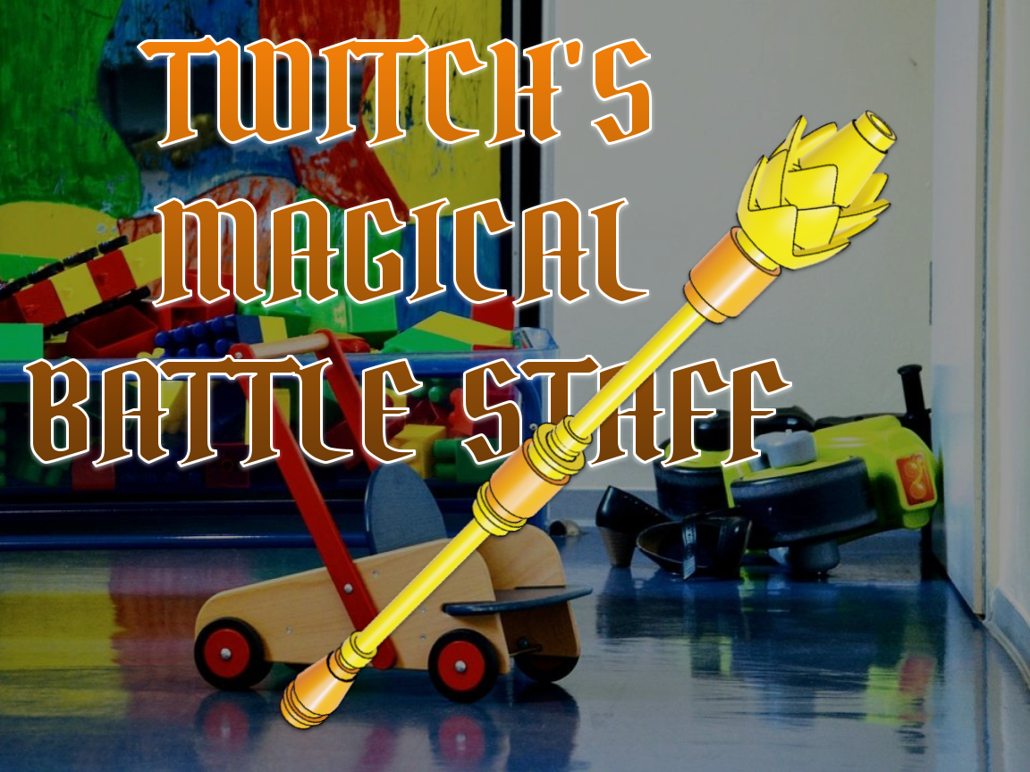 Toy Story 3 Twitch's Magical Battle Staff