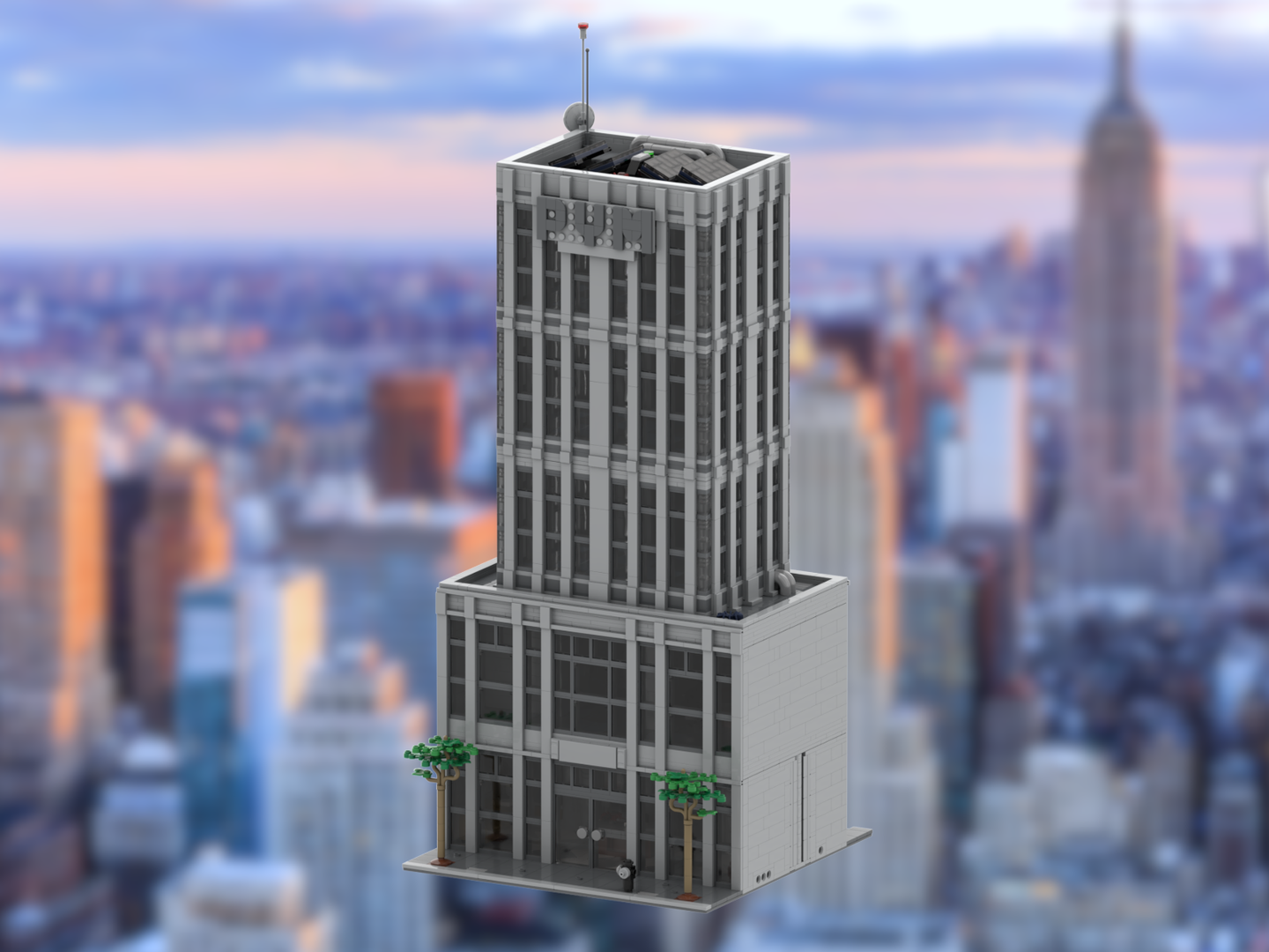 Modular Pym Technologies Building - Ant-Man Tower