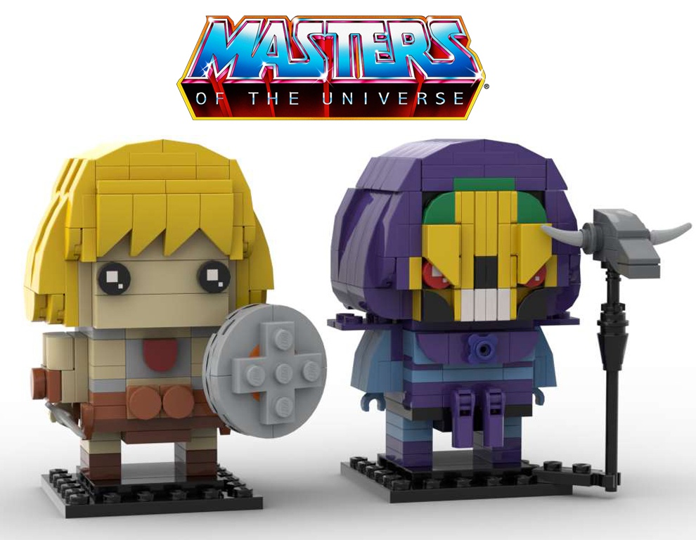 He-Man &amp; Skeletor (Masters of the Universe) Brickheadz