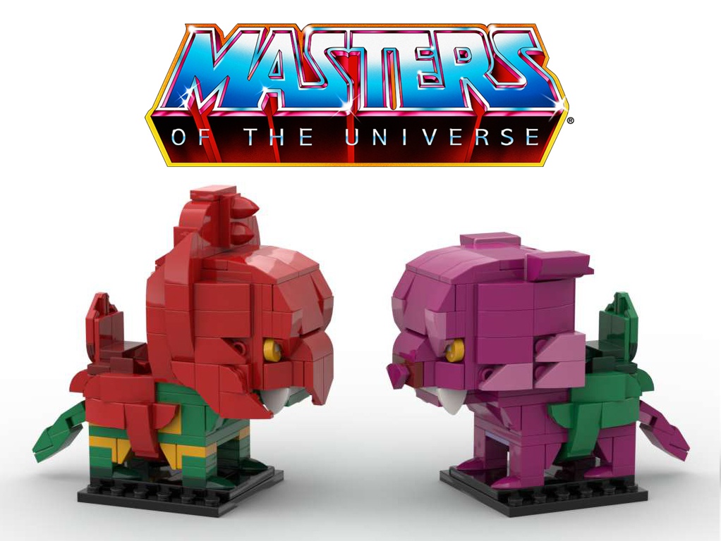 Battle Cat &amp; Panther (Masters of the Universe) Brickheadz