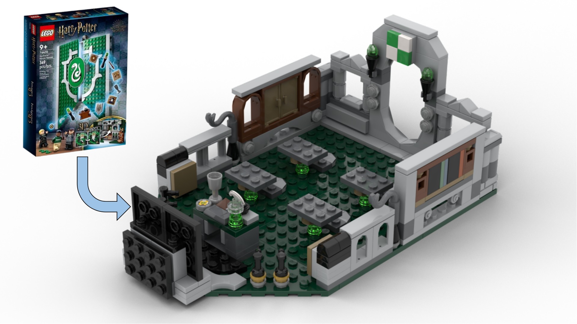 Lego 76410 Alternative "Potions lesson" alternate build