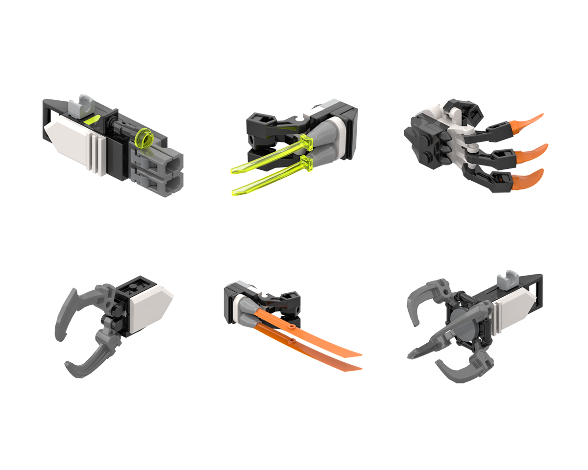 Blacktron II Mech Add-On Pack 02