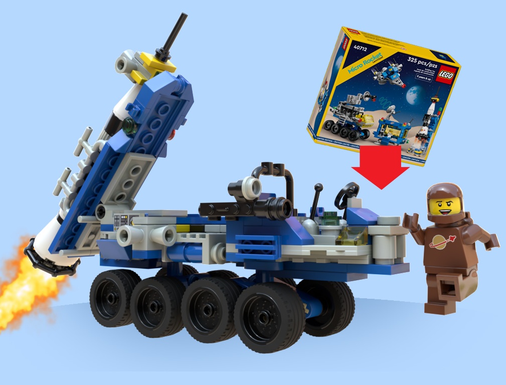 40712 Rocket Launcher MOC