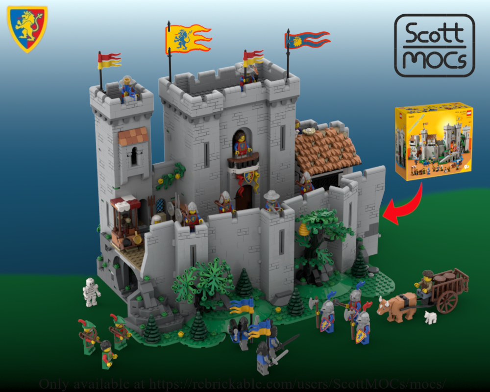 Lion Knights' Keep - 10305 Castle Expansion