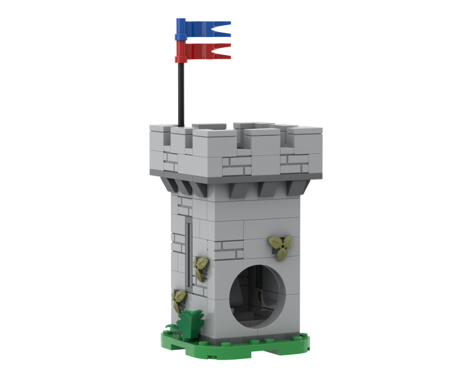 D&amp;D Dice Tower (inspired by LEGO's Goomba Playground)