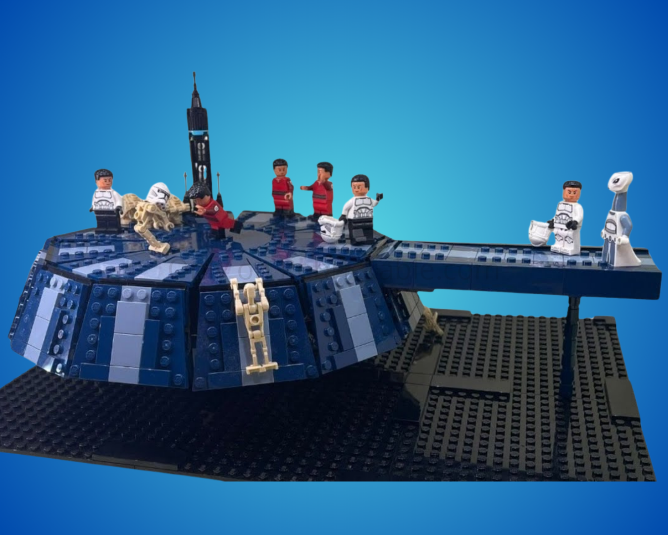 Kamino's Platform Diorama