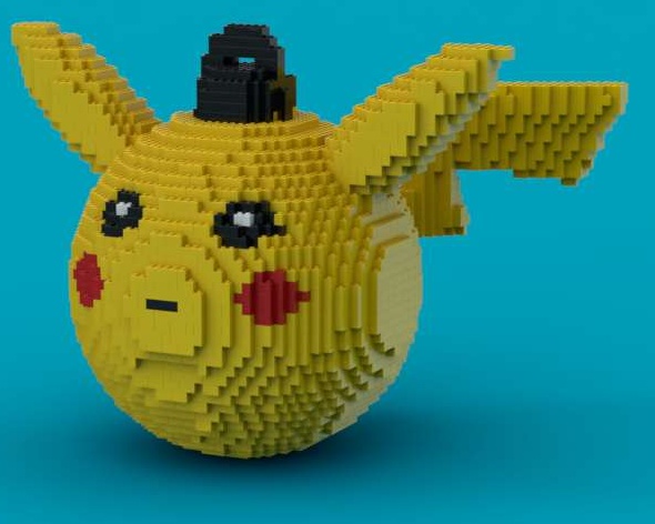 pokemon pikachu christmas ball