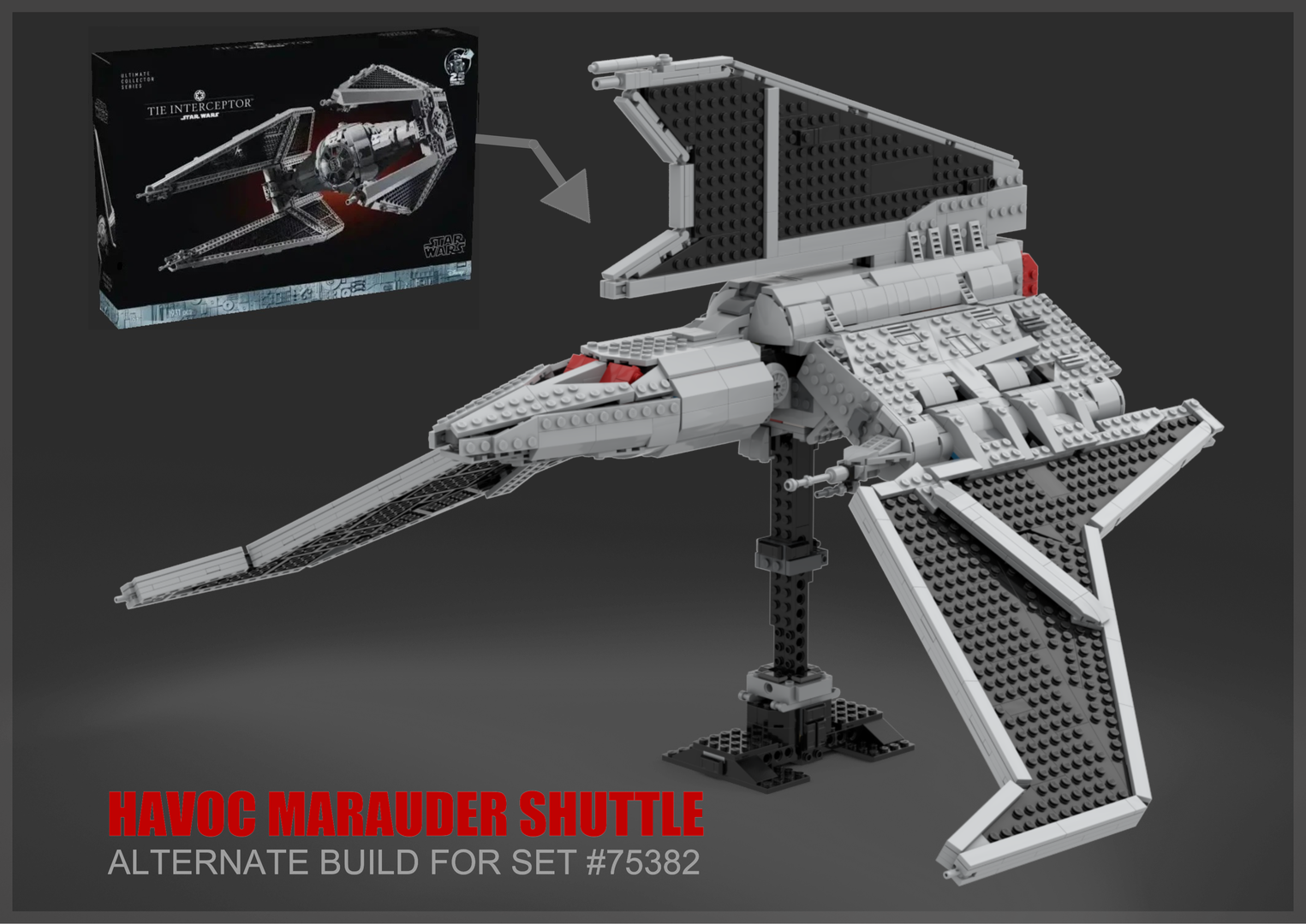 Havoc Marauder - 75382 B-model alternate build