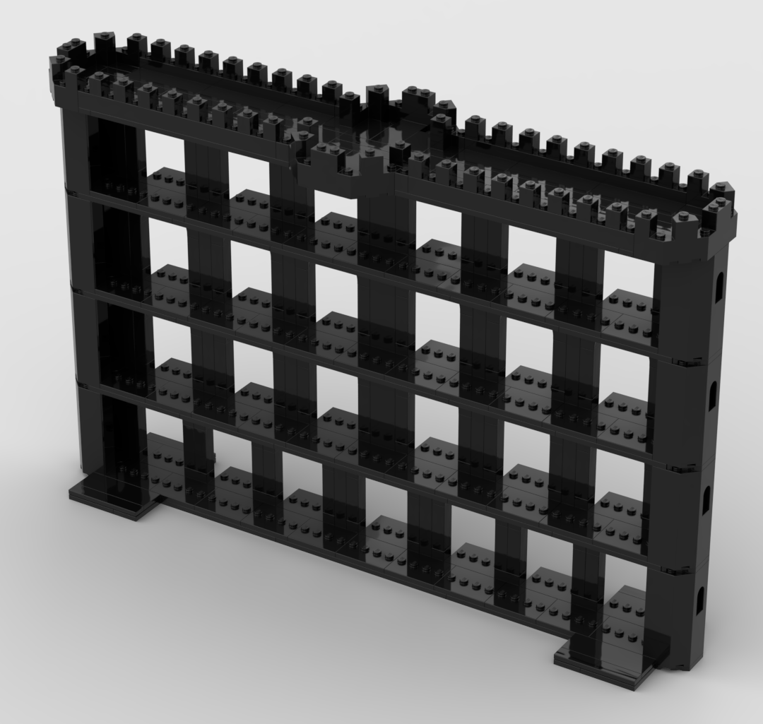 Modular Castle Minifig Stand