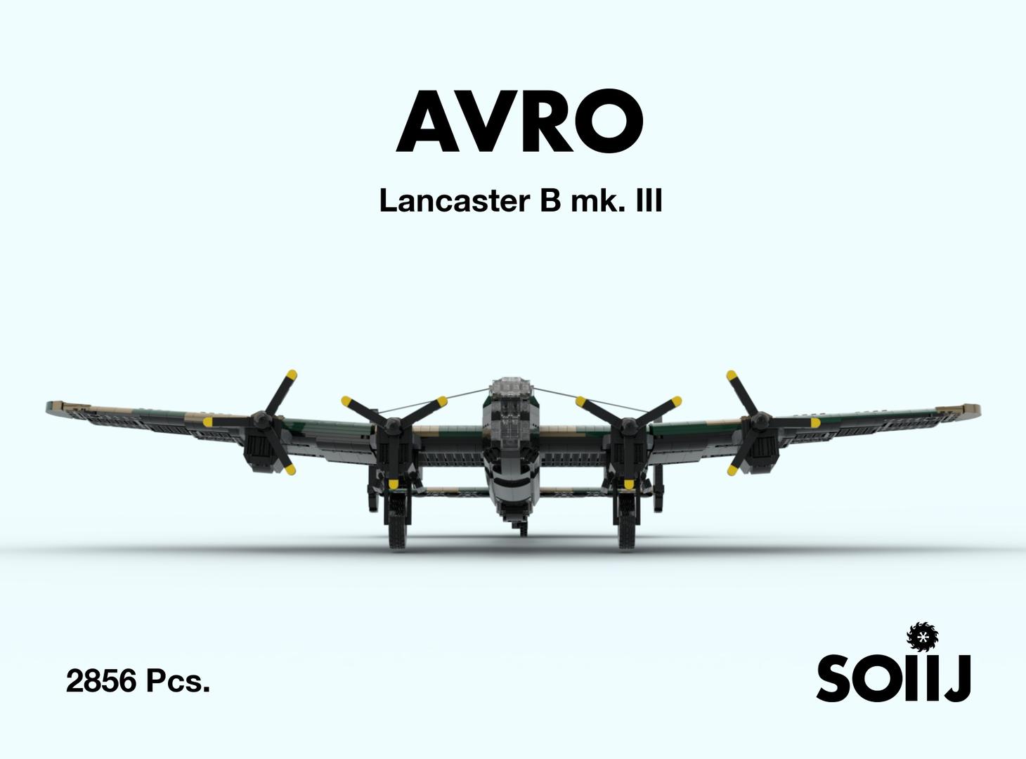 Avro Lancaster B Mk.III - four engine bomber 1:35