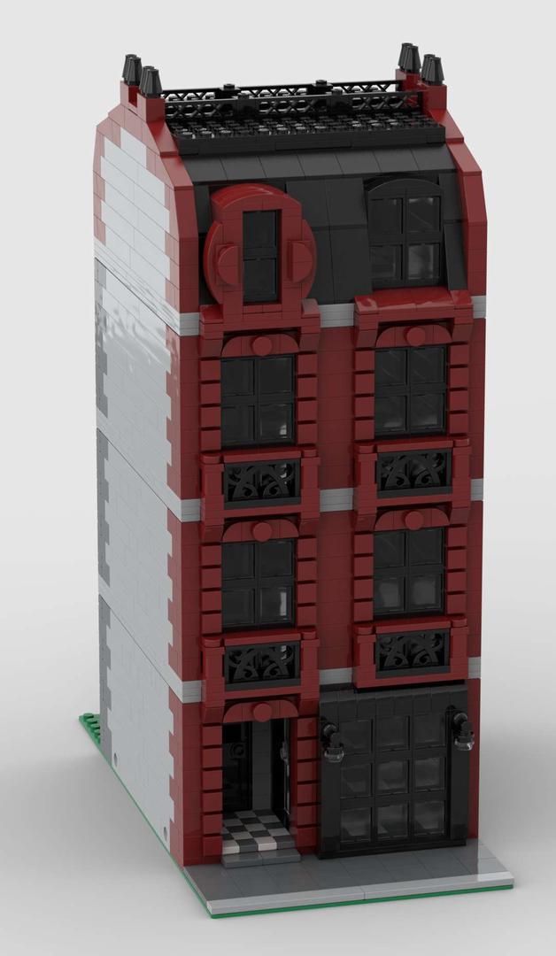 Red Modular House