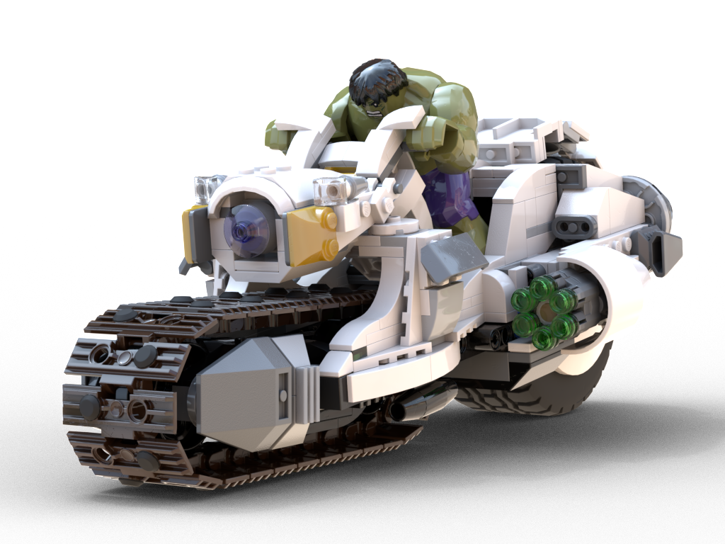 Hulk Bike | Ninjago Ride vs Marvel Avengers