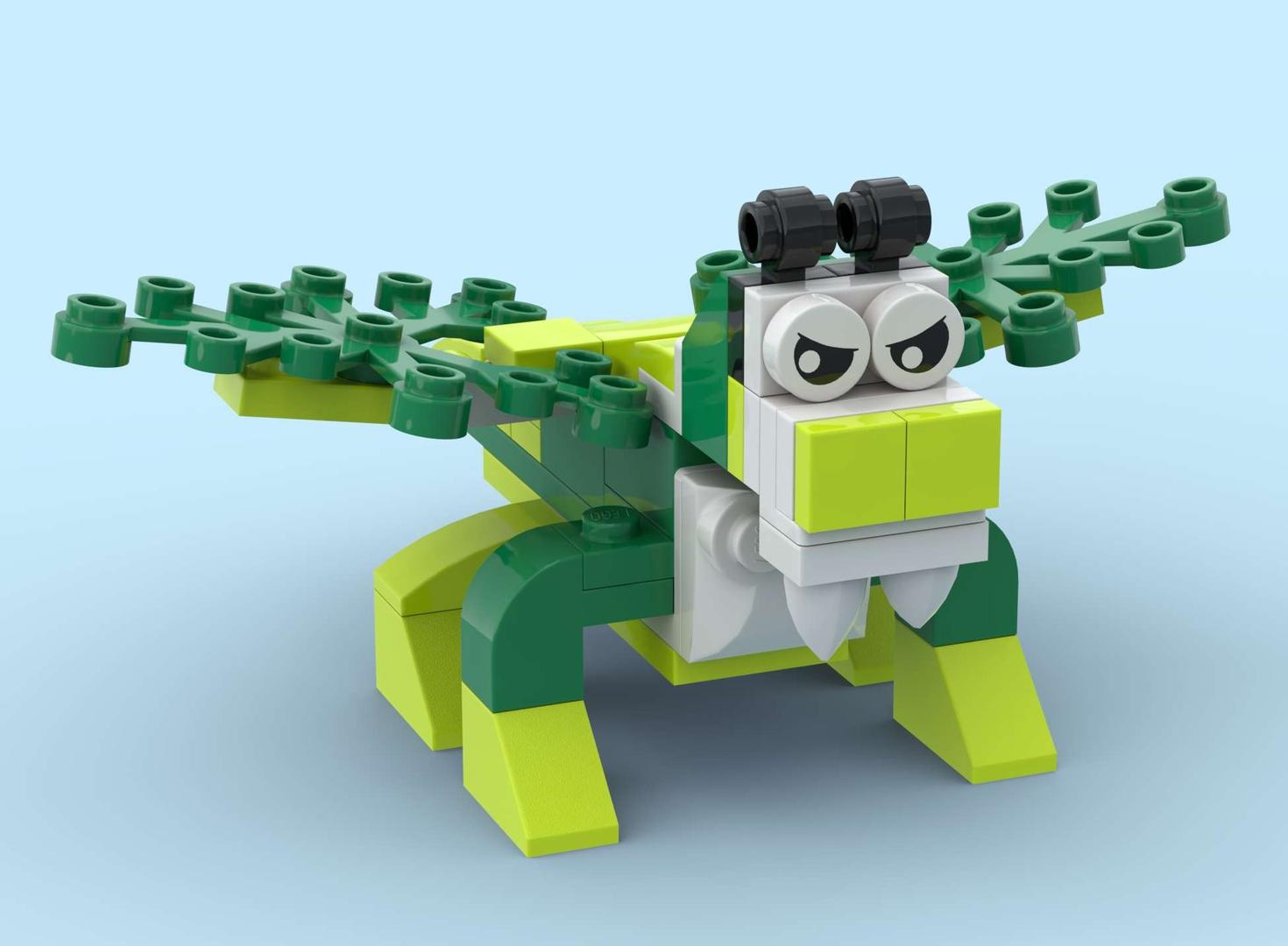 30564 alternate build "Tiny Green Dragon"