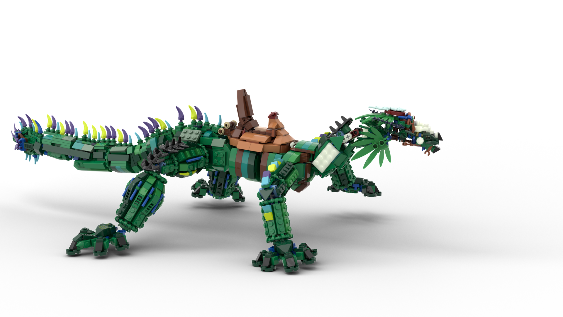 Boga (Obi-Wan's Mount) From episode III - UCS Style - Designed to Go with My Grievous wheel Bike Moc - For Advanced Builders