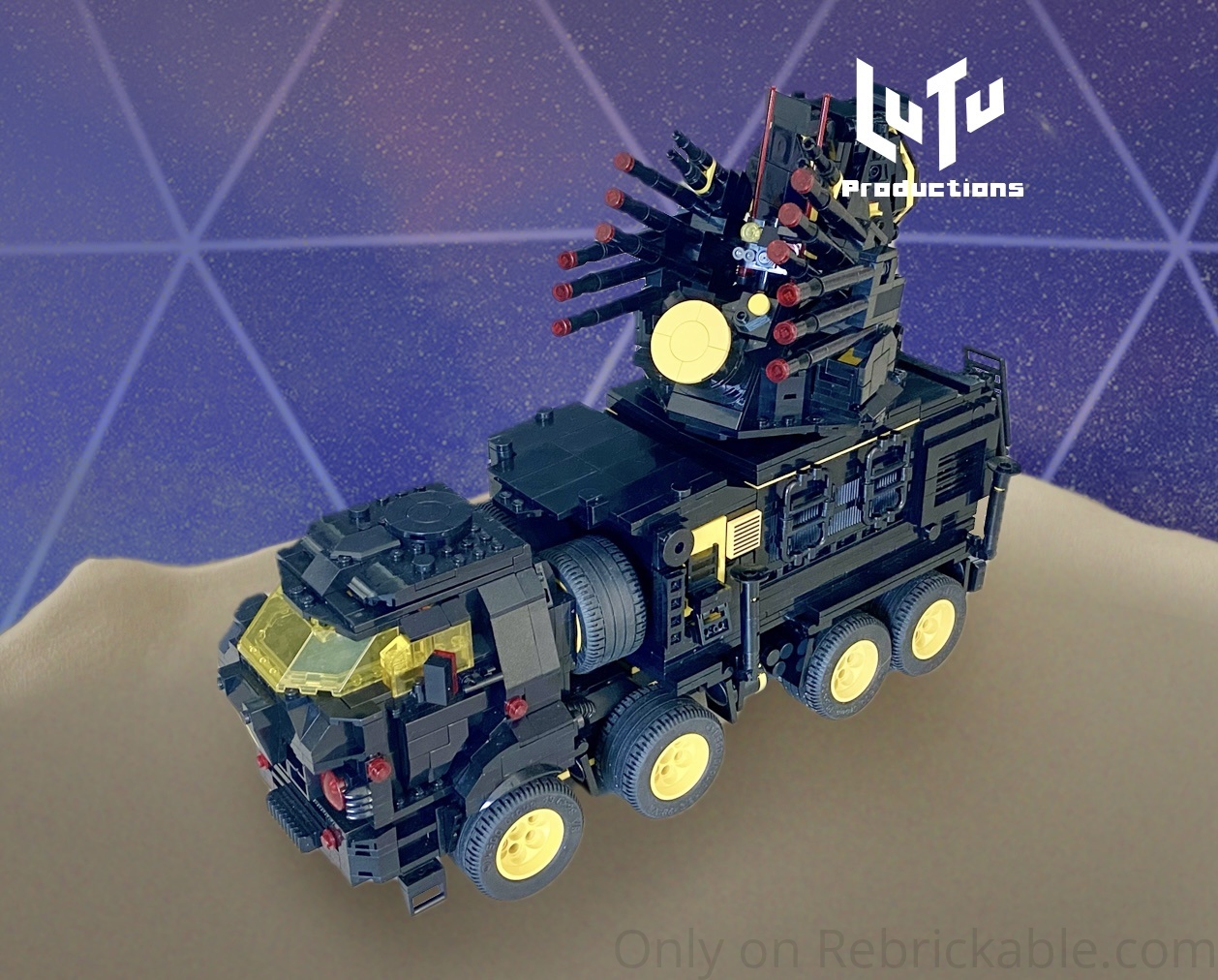 Blacktron Radar Command Truck