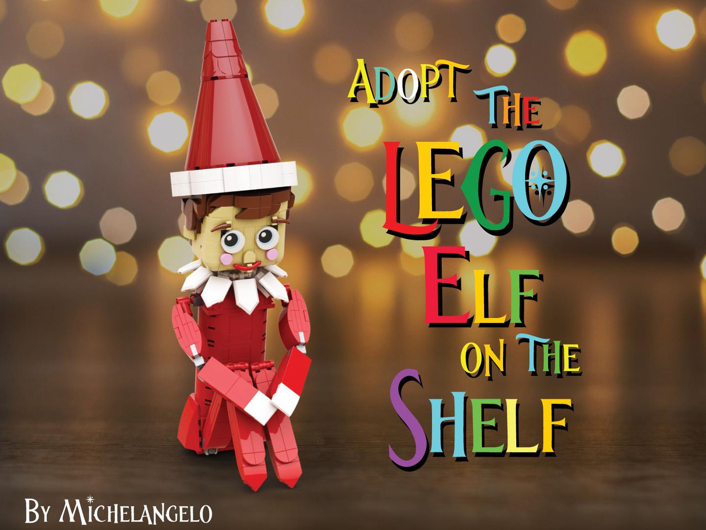LEGO Elf on the Shelf