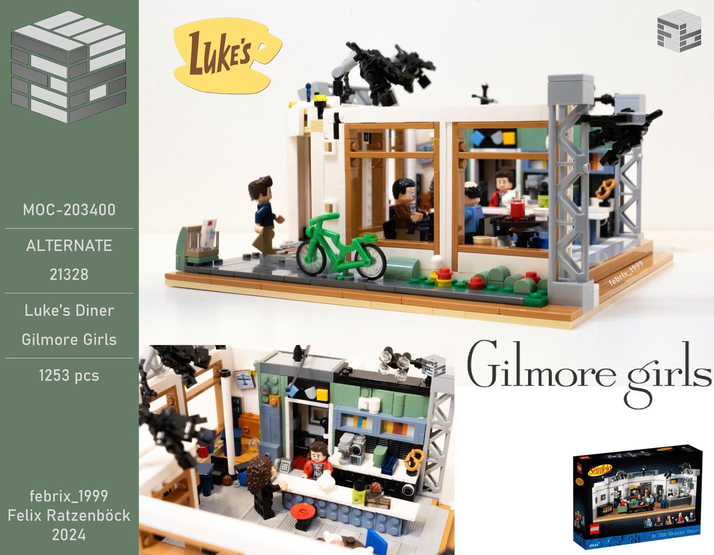 Gilmore Girls - Luke's Diner - 21328 - Alternate