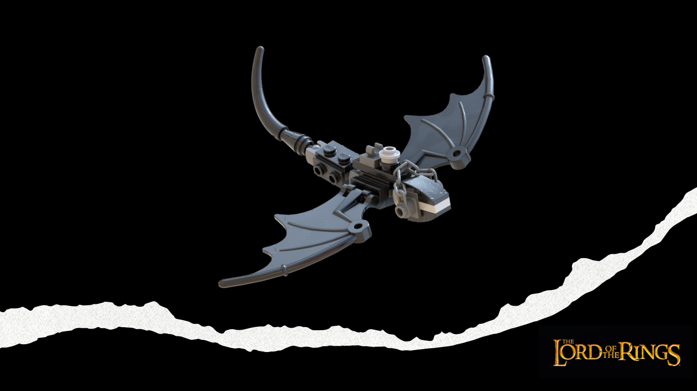 LOTR Fell Beast - Mini Scale