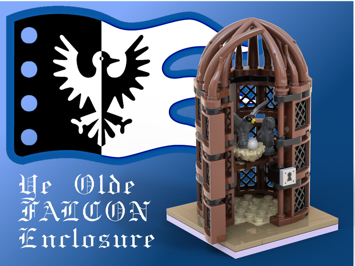 Falconer Bird Enclosure